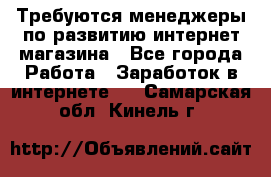 Требуются менеджеры по развитию интернет-магазина - Все города Работа » Заработок в интернете   . Самарская обл.,Кинель г.